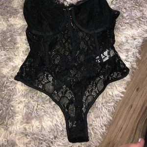 Misguided lace bodysuit